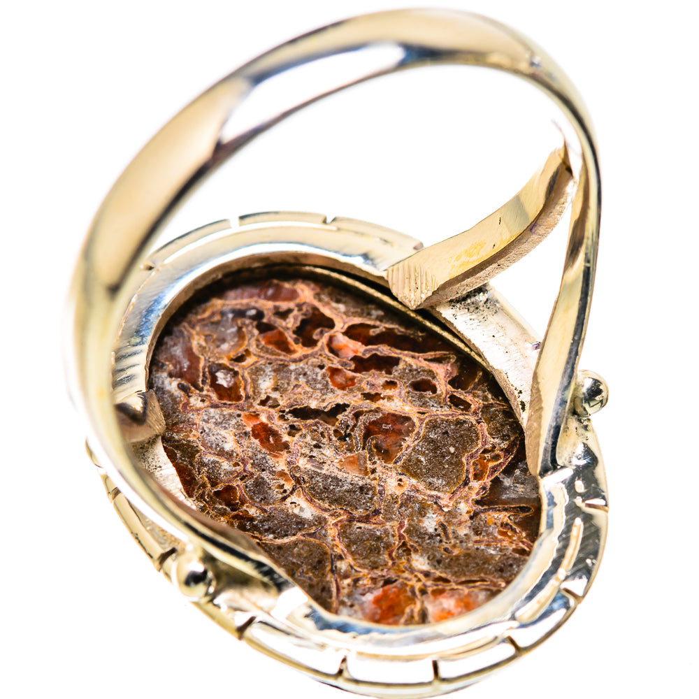 Dinosaur Bone Rings handcrafted by Ana Silver Co - RING130073 - Photo 3