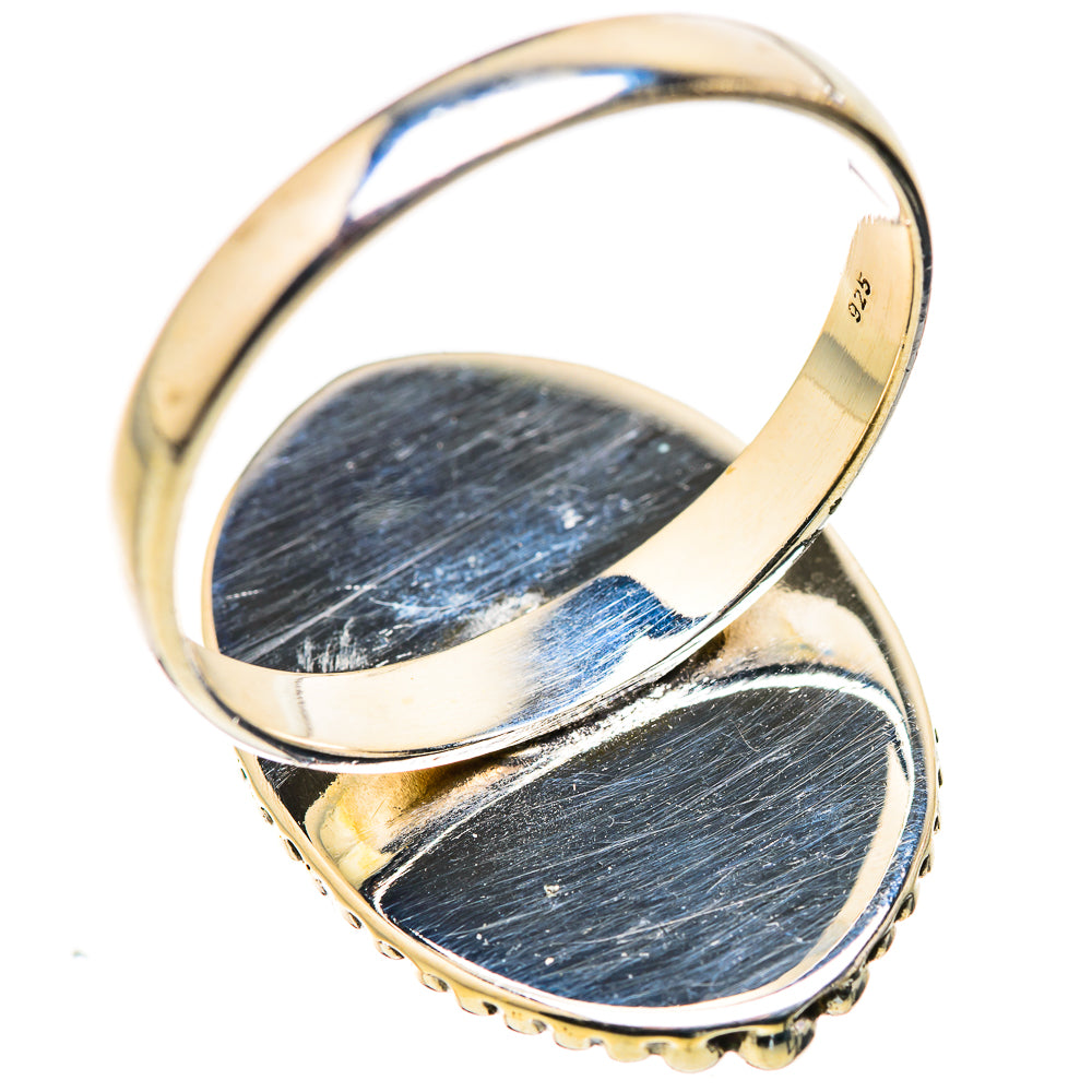 Pink Moonstone Rings handcrafted by Ana Silver Co - RING130079 - Photo 3
