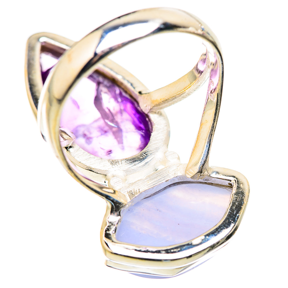 Amethyst Rings handcrafted by Ana Silver Co - RING130083 - Photo 3