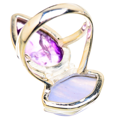 Amethyst Rings handcrafted by Ana Silver Co - RING130083 - Photo 3