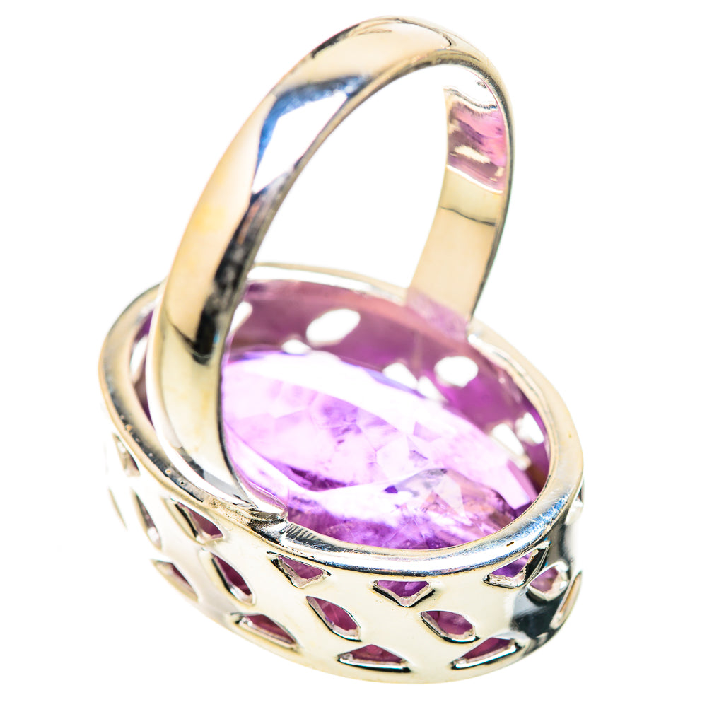 Amethyst Rings handcrafted by Ana Silver Co - RING130085 - Photo 3