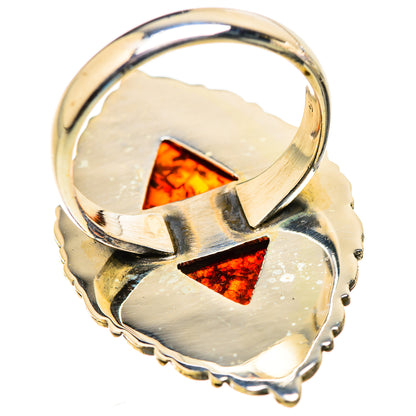 Baltic Amber Rings handcrafted by Ana Silver Co - RING130103 - Photo 3