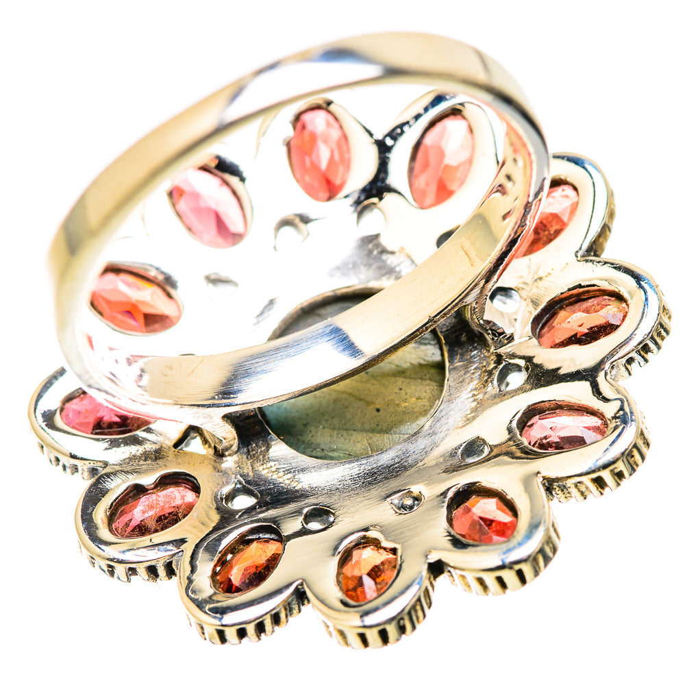 Labradorite Rings handcrafted by Ana Silver Co - RING130122 - Photo 3