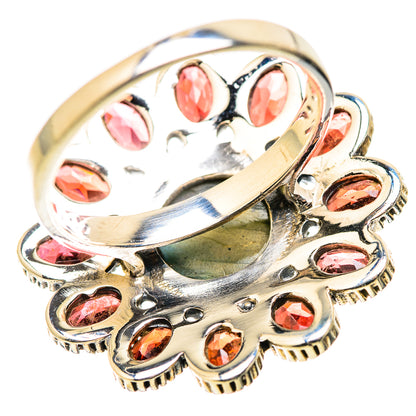 Labradorite Rings handcrafted by Ana Silver Co - RING130122 - Photo 3