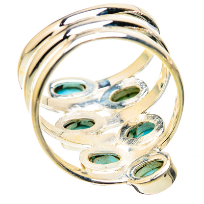 Larimar Rings handcrafted by Ana Silver Co - RING130126 - Photo 3