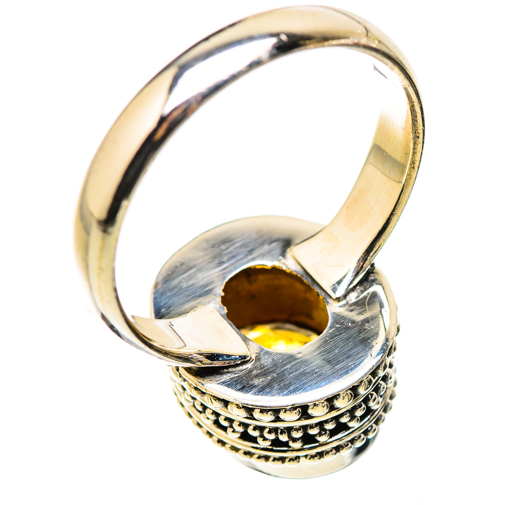 Mandarin Citrine Rings handcrafted by Ana Silver Co - RING130134 - Photo 3