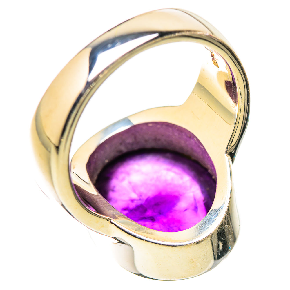 Amethyst Rings handcrafted by Ana Silver Co - RING130138 - Photo 3