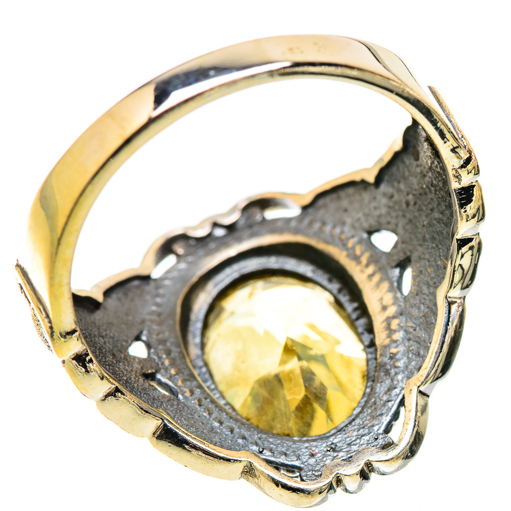 Citrine Rings handcrafted by Ana Silver Co - RING130151 - Photo 3