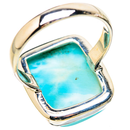 Larimar Rings handcrafted by Ana Silver Co - RING130156 - Photo 3