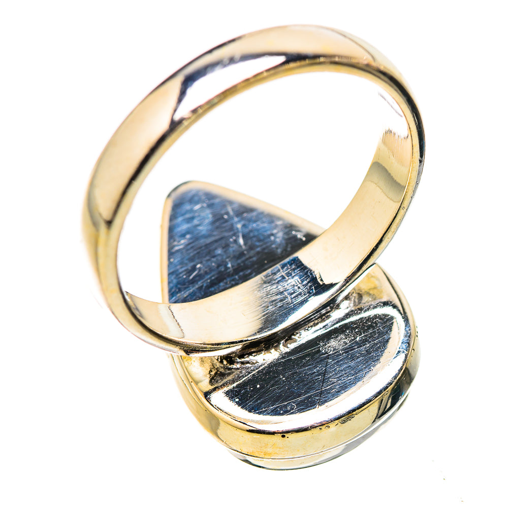 Rainbow Moonstone Rings handcrafted by Ana Silver Co - RING130158 - Photo 3