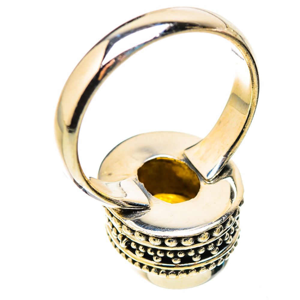 Citrine Rings handcrafted by Ana Silver Co - RING130162 - Photo 3