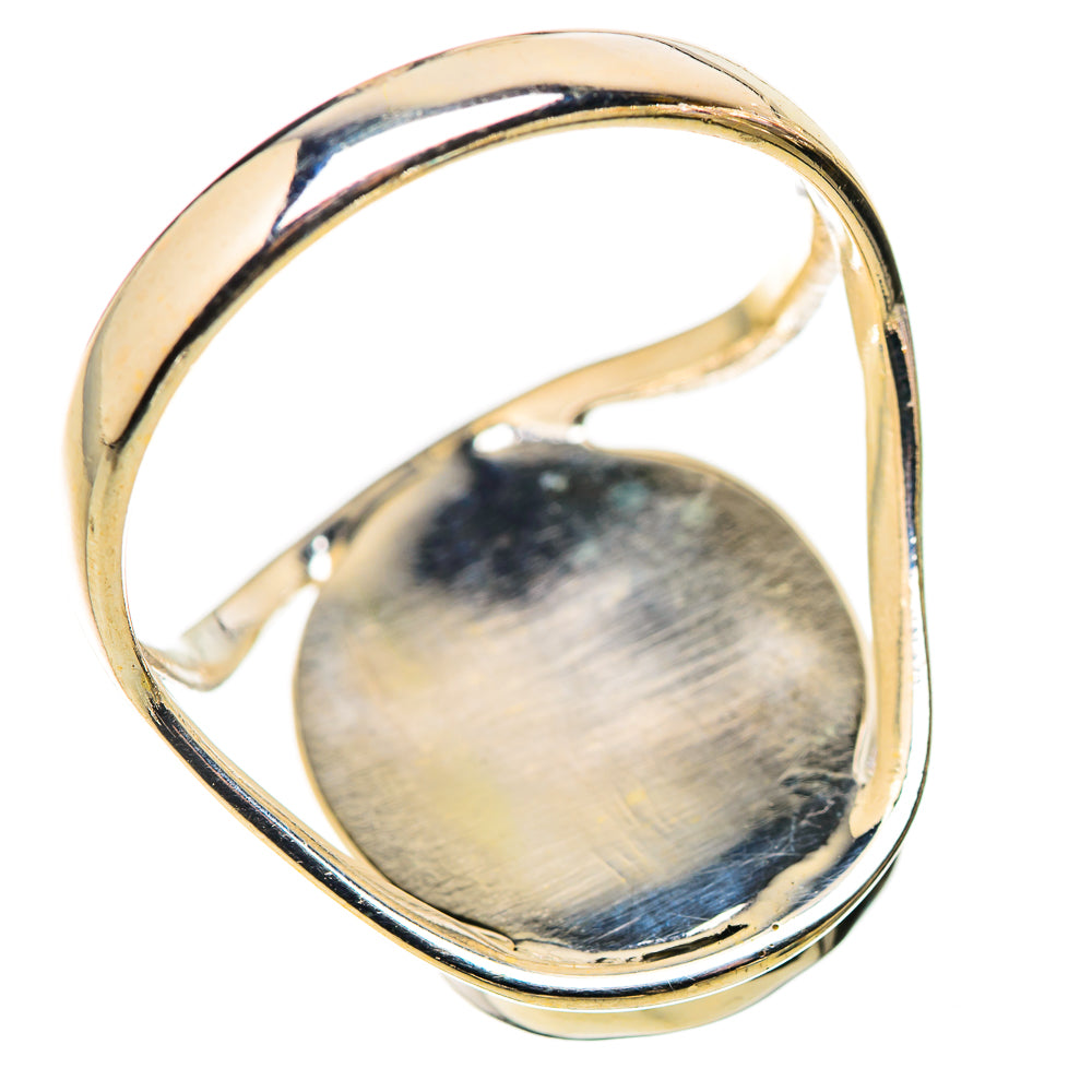 Pink Moonstone Rings handcrafted by Ana Silver Co - RING130164 - Photo 3