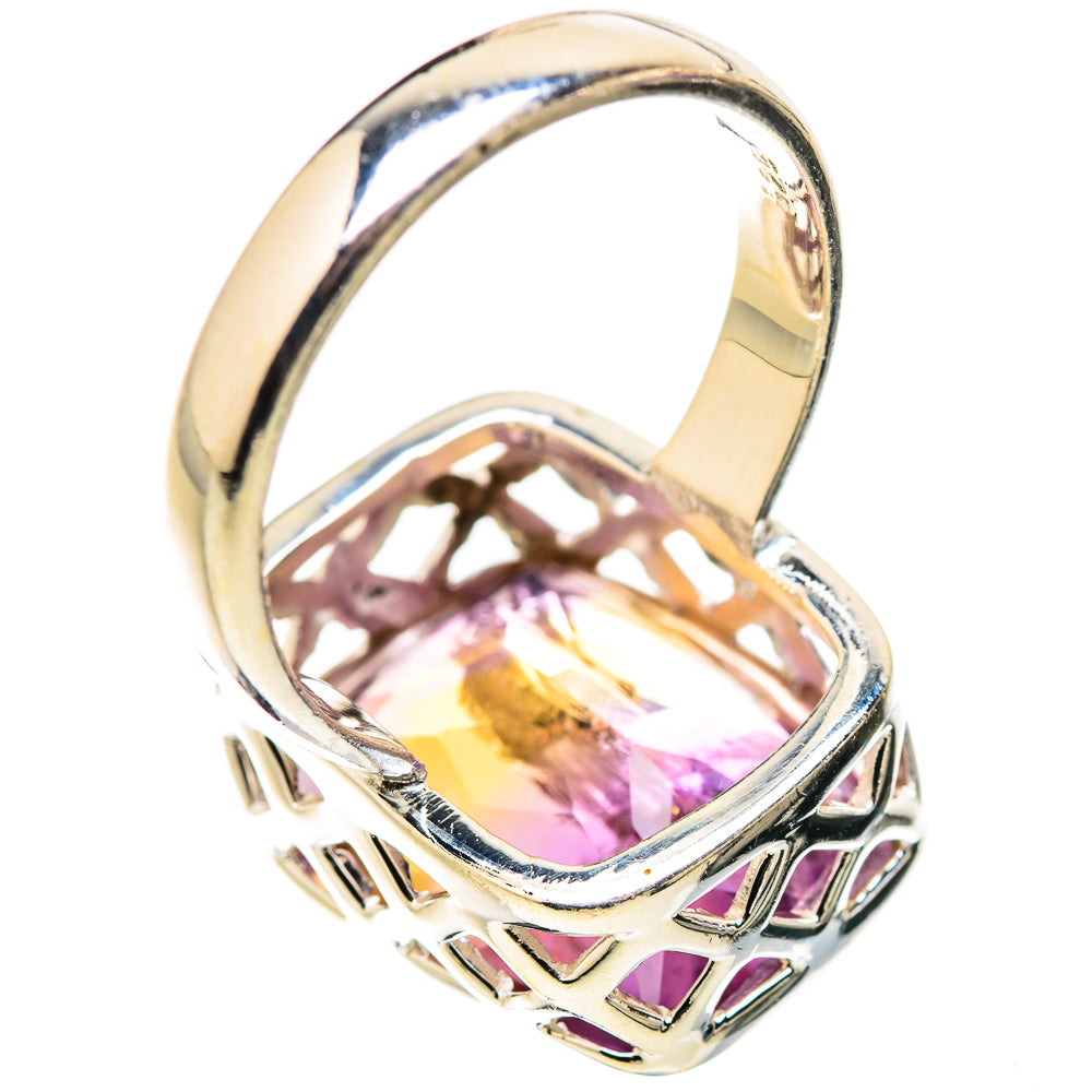 Ametrine Rings handcrafted by Ana Silver Co - RING130173 - Photo 3