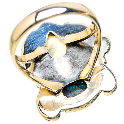 Rainbow Moonstone Rings handcrafted by Ana Silver Co - RING130181 - Photo 3
