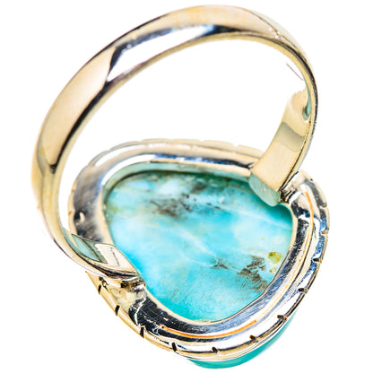 Larimar Rings handcrafted by Ana Silver Co - RING130185 - Photo 3