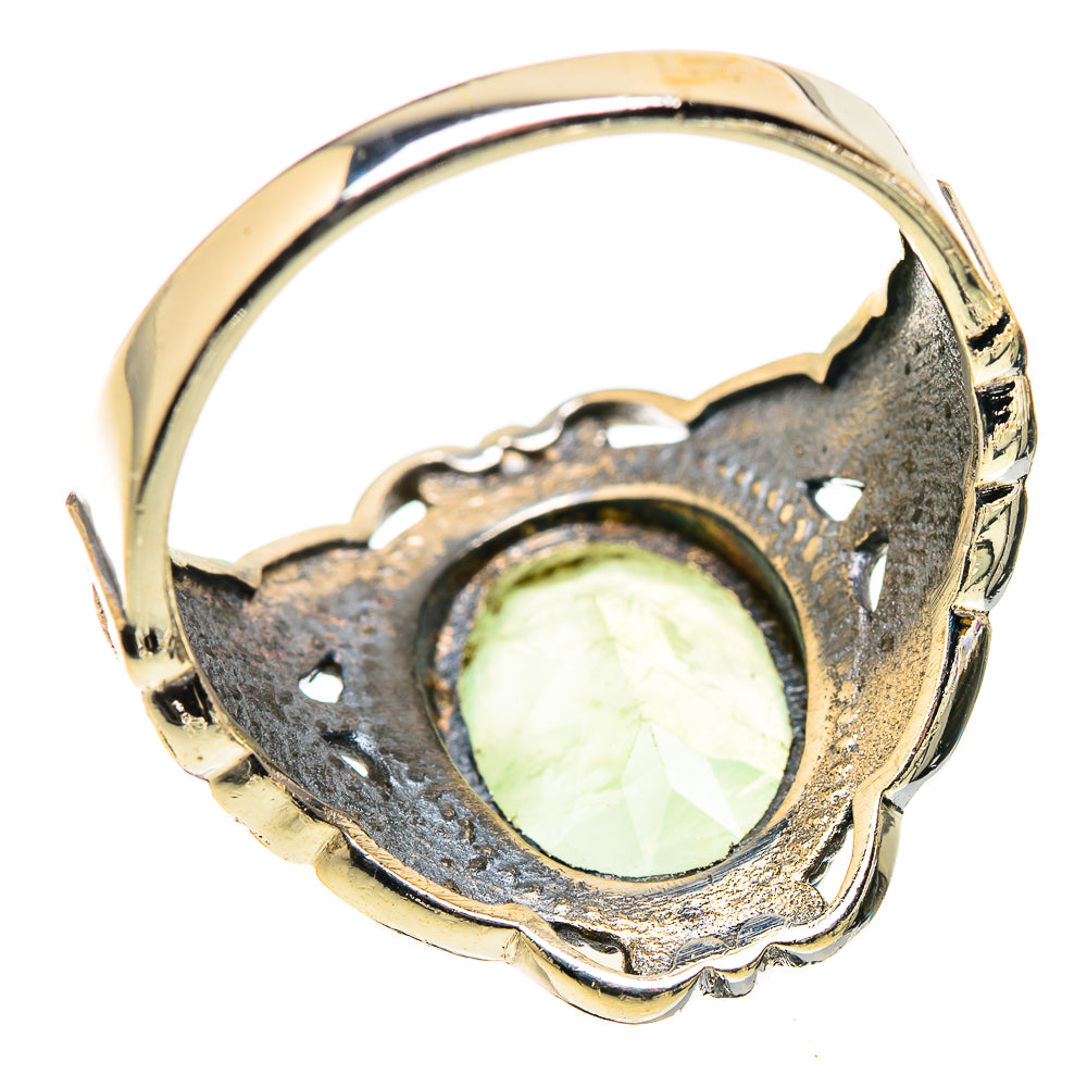 Prehnite Rings handcrafted by Ana Silver Co - RING130187 - Photo 3