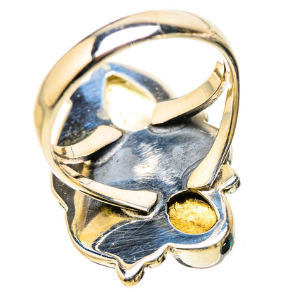 Rainbow Moonstone Rings handcrafted by Ana Silver Co - RING130189 - Photo 3