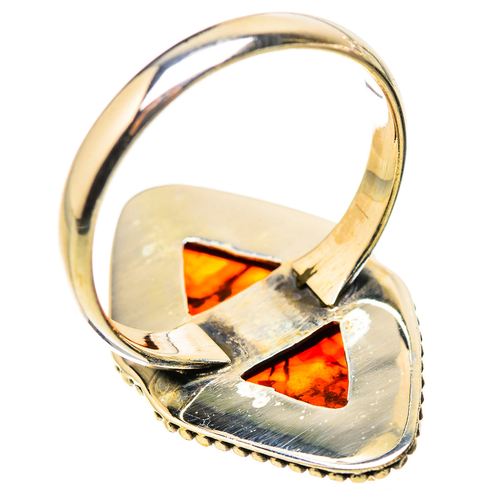 Baltic Amber Rings handcrafted by Ana Silver Co - RING130191 - Photo 3