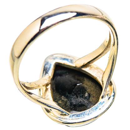 Black Opal Rings handcrafted by Ana Silver Co - RING130202 - Photo 3