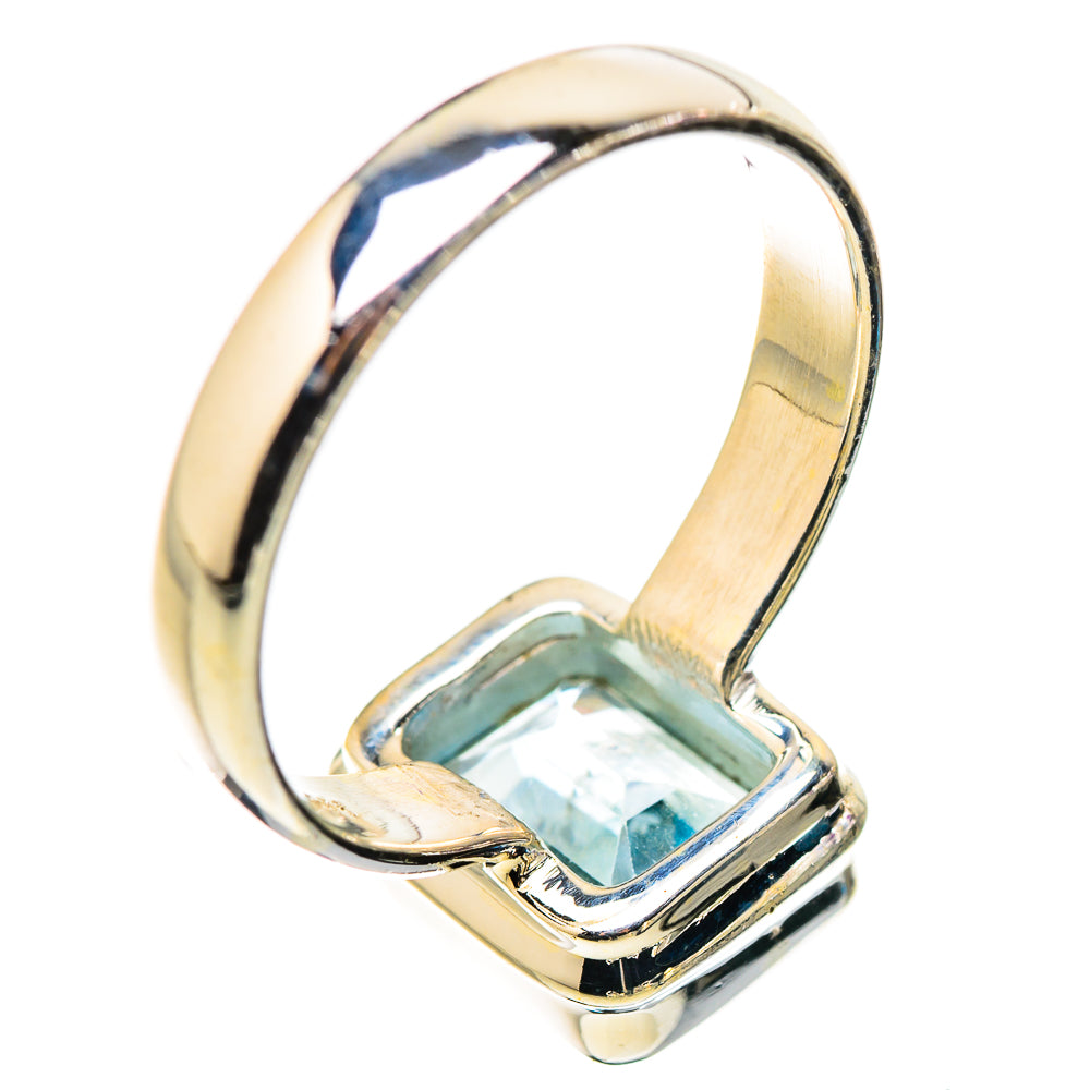 Blue Topaz Rings handcrafted by Ana Silver Co - RING130207 - Photo 3
