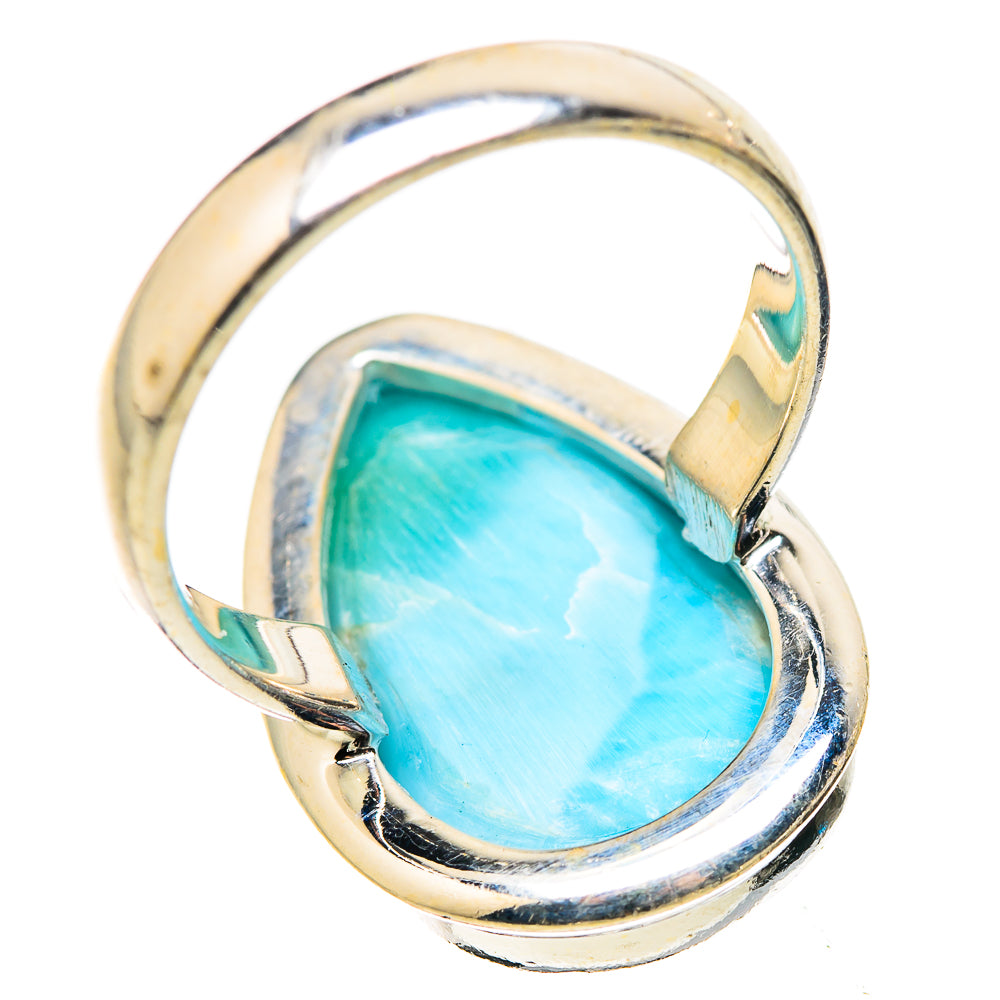 Larimar Rings handcrafted by Ana Silver Co - RING130212 - Photo 3