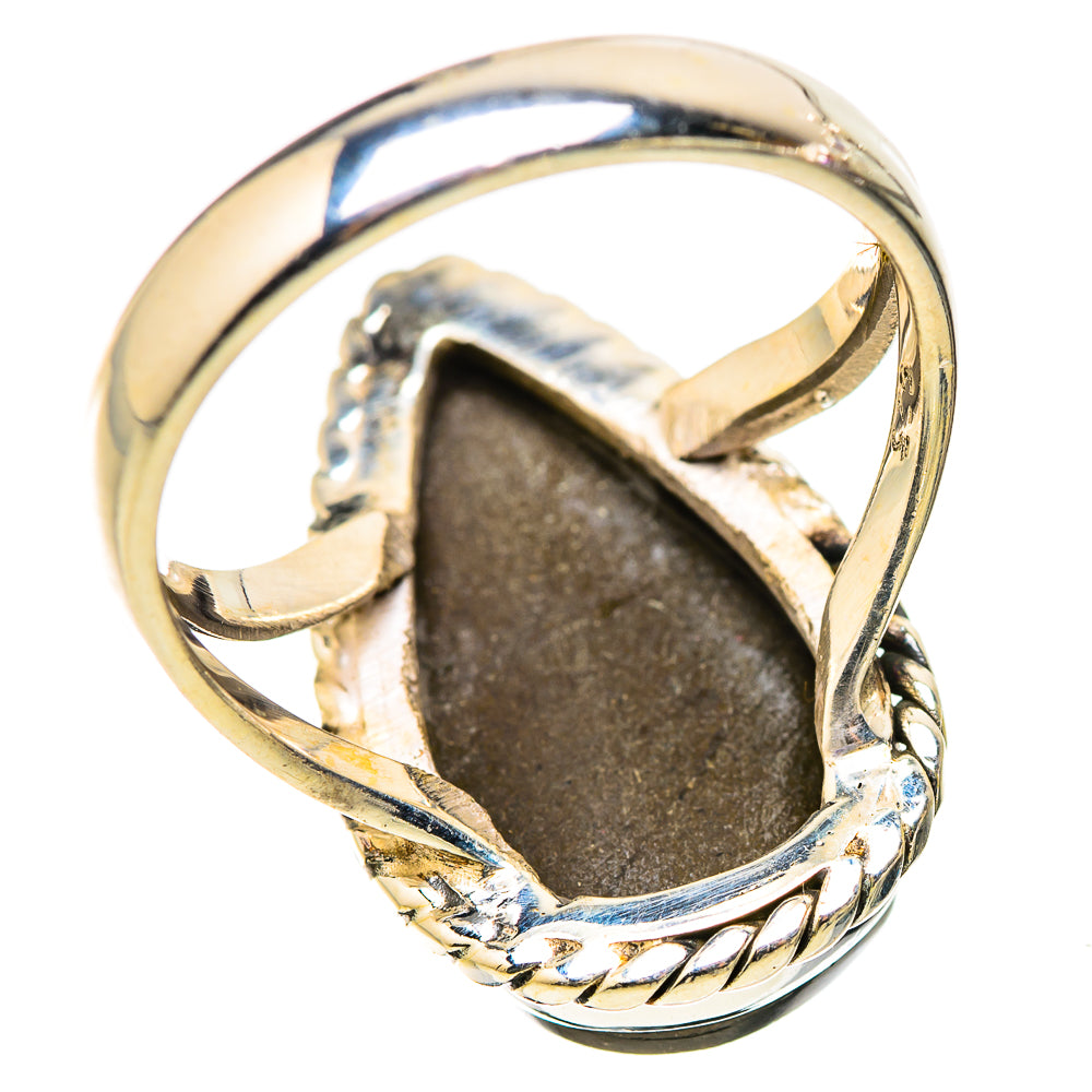 Ammolite Rings handcrafted by Ana Silver Co - RING130222 - Photo 3