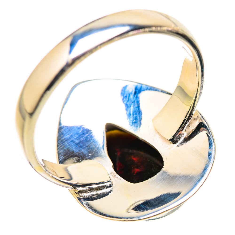 Black Opal Rings handcrafted by Ana Silver Co - RING130230 - Photo 3