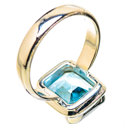 Blue Topaz Rings handcrafted by Ana Silver Co - RING130234 - Photo 3