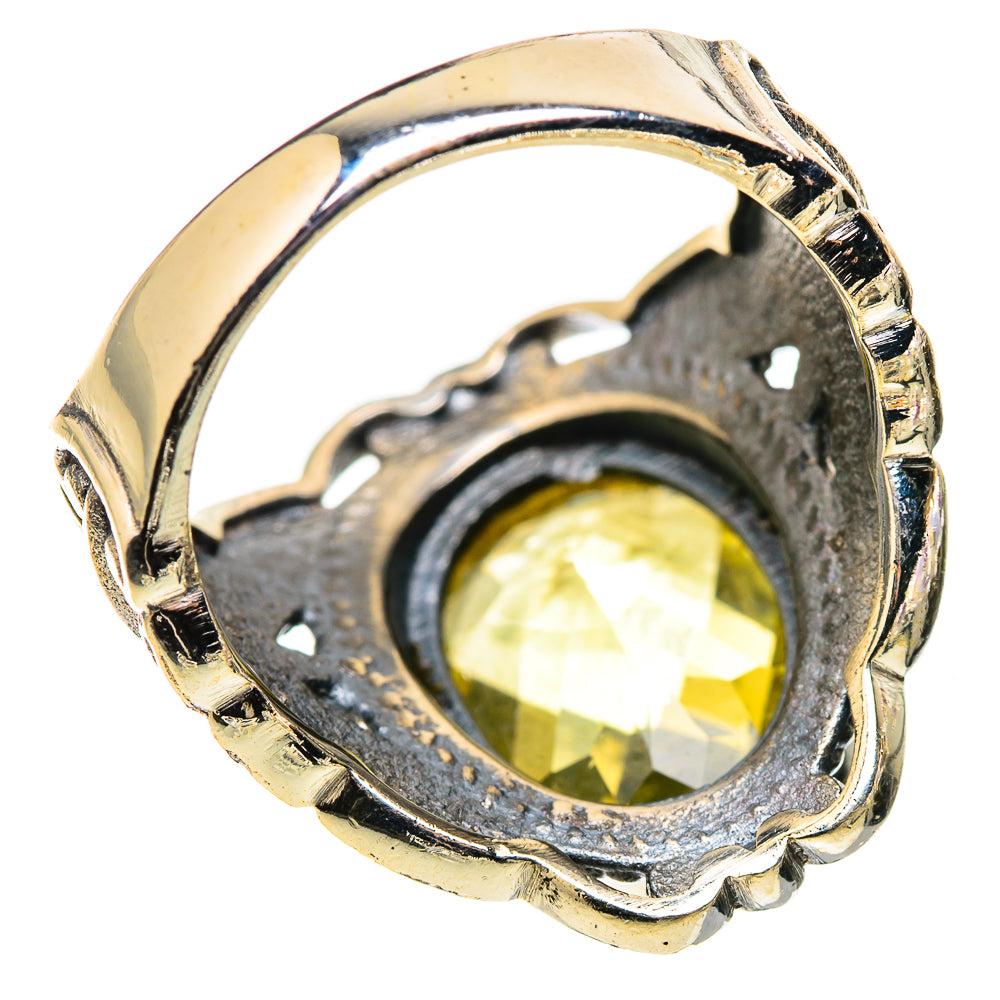Citrine Rings handcrafted by Ana Silver Co - RING130250 - Photo 3