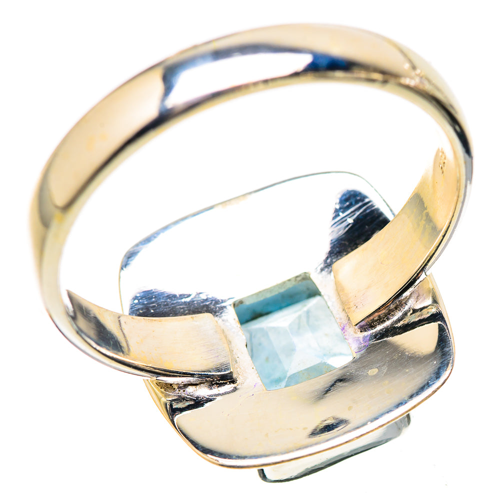 Blue Topaz Rings handcrafted by Ana Silver Co - RING130254 - Photo 3
