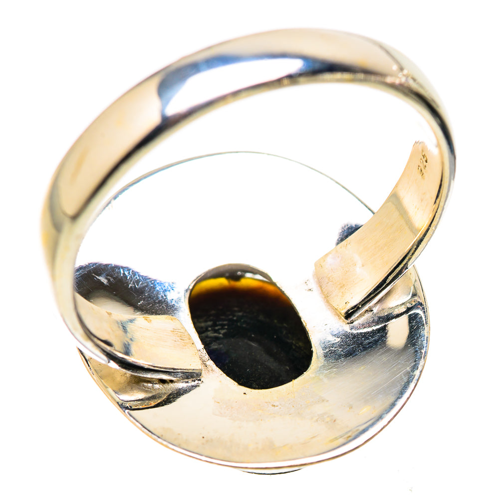 Black Opal Rings handcrafted by Ana Silver Co - RING130268 - Photo 3