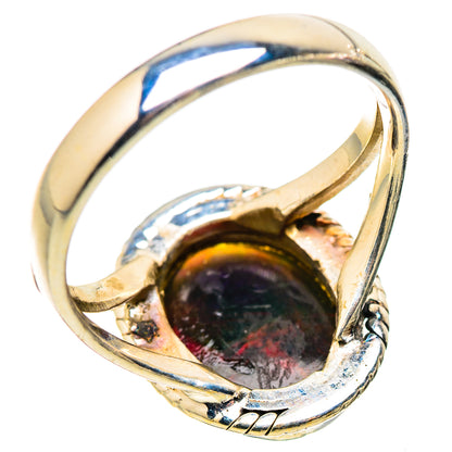Black Opal Rings handcrafted by Ana Silver Co - RING130269 - Photo 3