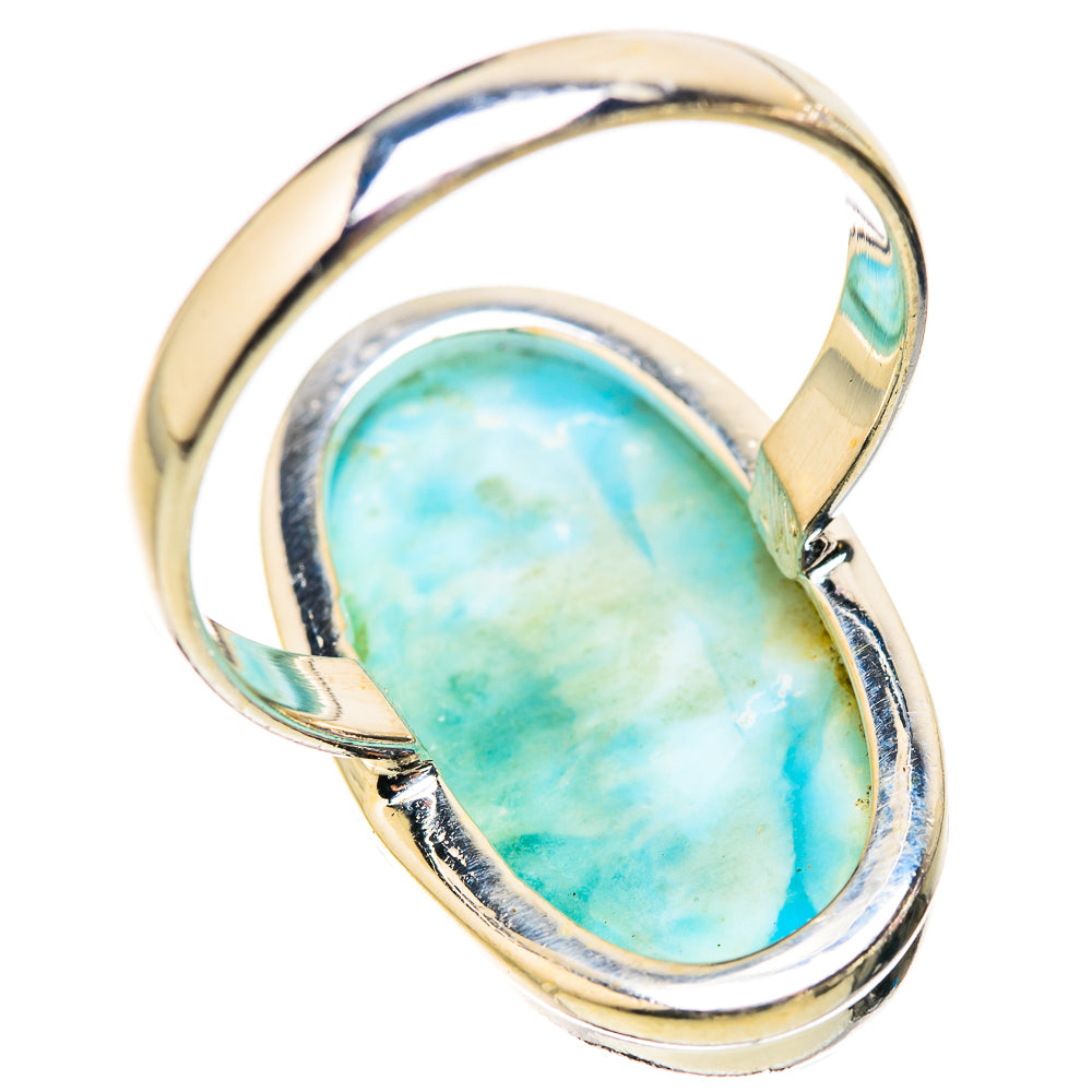 Larimar Rings handcrafted by Ana Silver Co - RING130276 - Photo 3