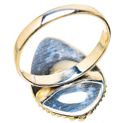 Green Moonstone Rings handcrafted by Ana Silver Co - RING130279 - Photo 3