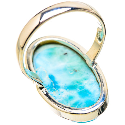 Larimar Rings handcrafted by Ana Silver Co - RING130301 - Photo 3