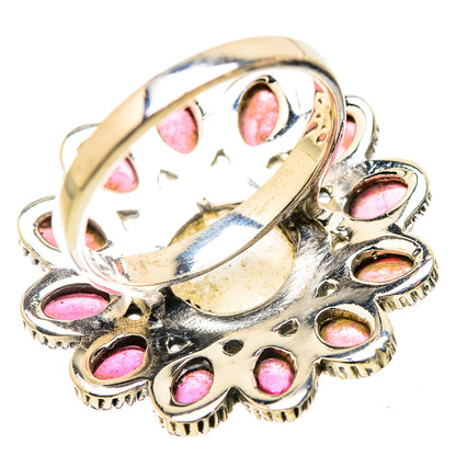 Rainbow Moonstone Rings handcrafted by Ana Silver Co - RING130309 - Photo 3