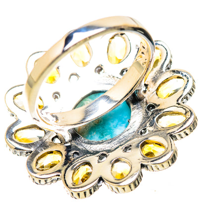 Larimar Rings handcrafted by Ana Silver Co - RING130323 - Photo 3