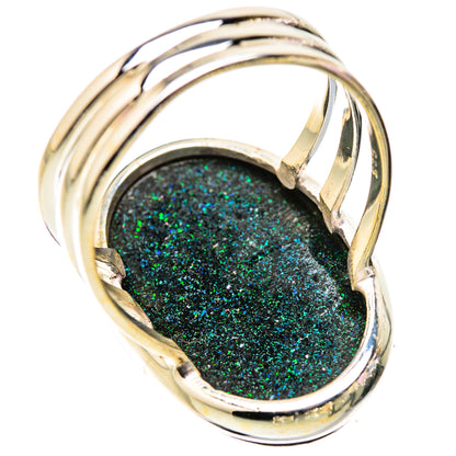 Andamooka Opal Rings handcrafted by Ana Silver Co - RING130324 - Photo 3