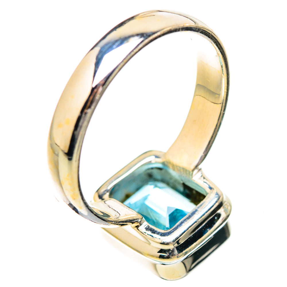 Blue Topaz Rings handcrafted by Ana Silver Co - RING130325 - Photo 3