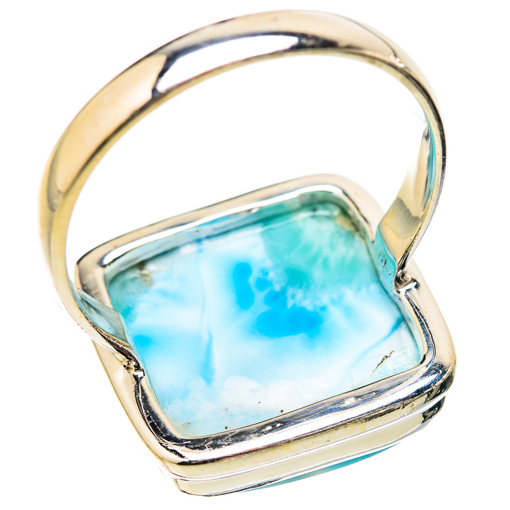 Larimar Rings handcrafted by Ana Silver Co - RING130330 - Photo 3