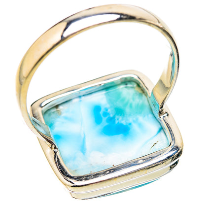 Larimar Rings handcrafted by Ana Silver Co - RING130330 - Photo 3