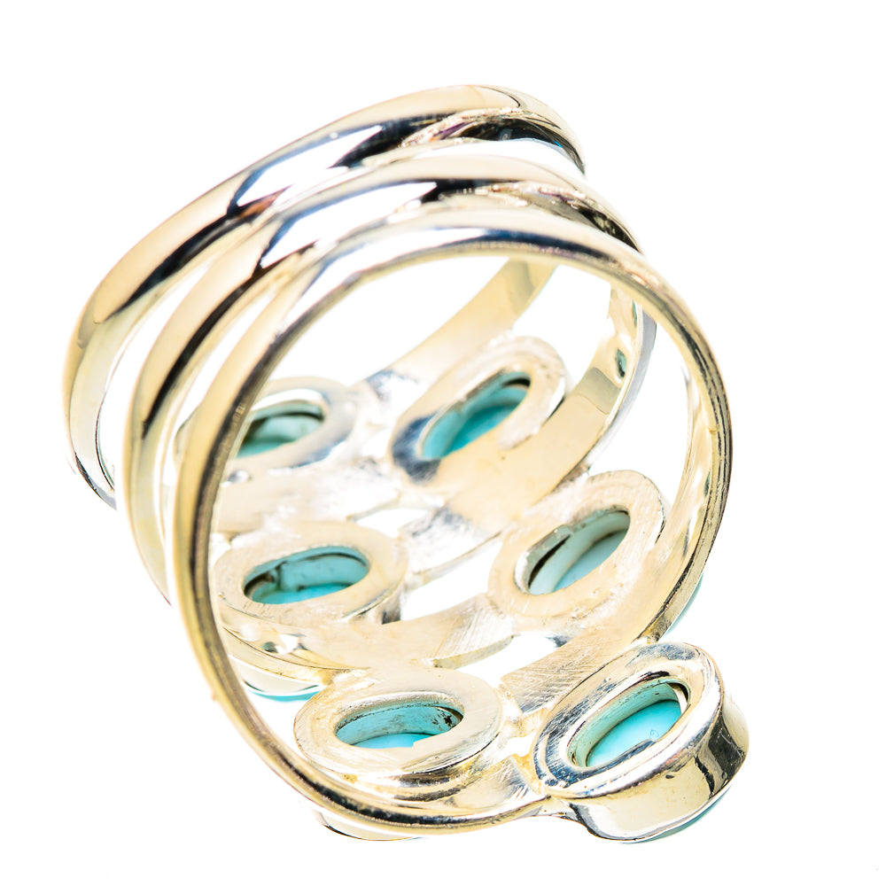 Larimar Rings handcrafted by Ana Silver Co - RING130333 - Photo 3