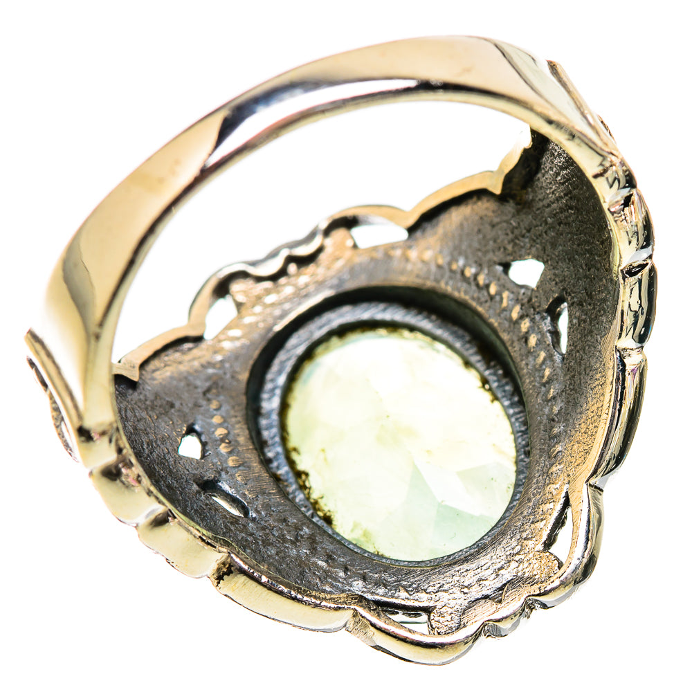 Prehnite Rings handcrafted by Ana Silver Co - RING130336 - Photo 3