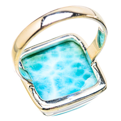 Larimar Rings handcrafted by Ana Silver Co - RING130357 - Photo 3
