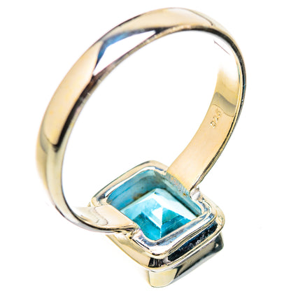 Blue Topaz Rings handcrafted by Ana Silver Co - RING130359 - Photo 3