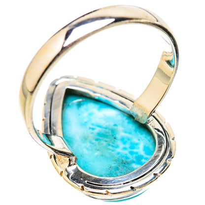 Larimar Rings handcrafted by Ana Silver Co - RING130363 - Photo 3