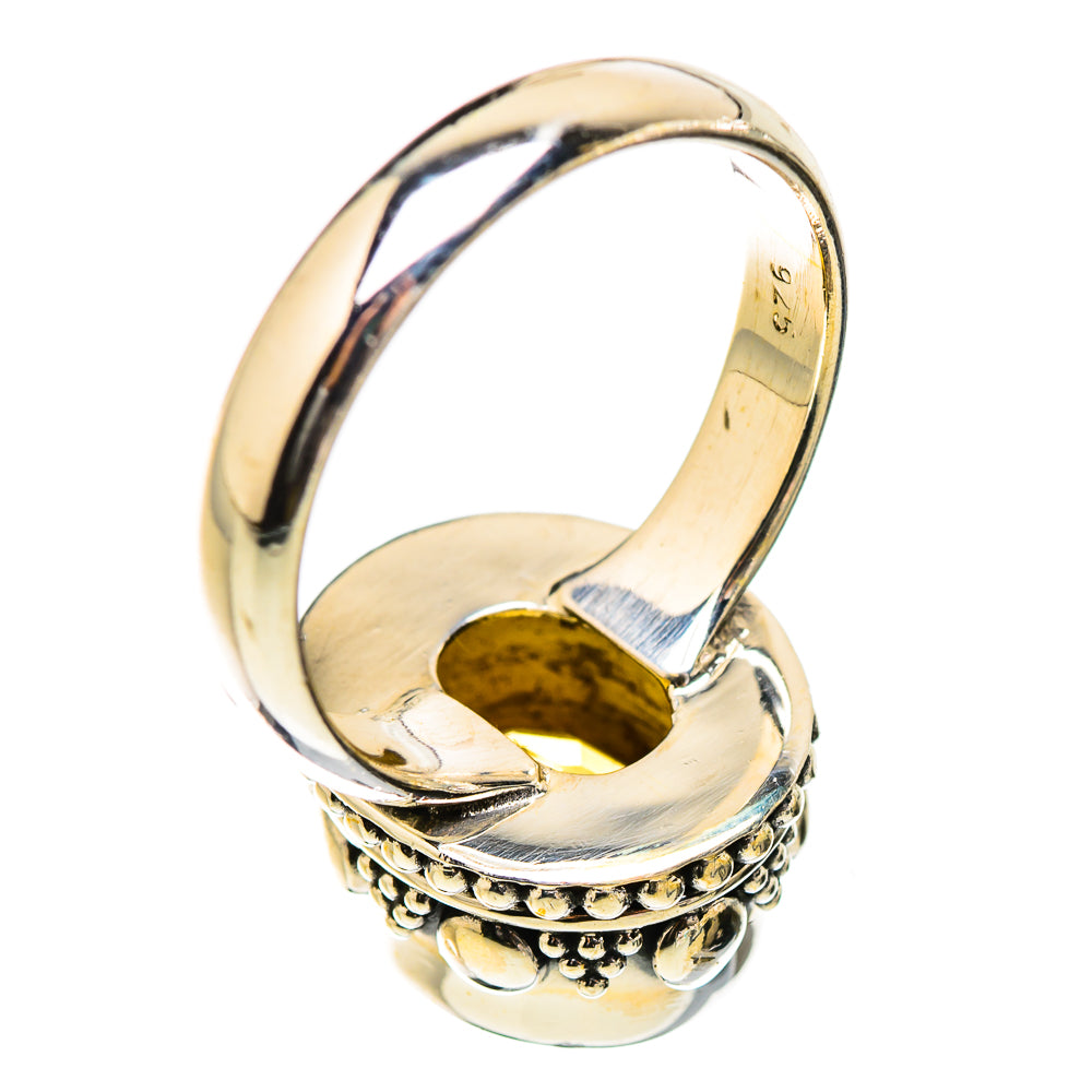 Citrine Rings handcrafted by Ana Silver Co - RING130366 - Photo 3
