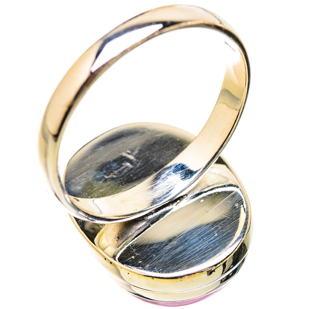 Pink Moonstone Rings handcrafted by Ana Silver Co - RING130368 - Photo 3