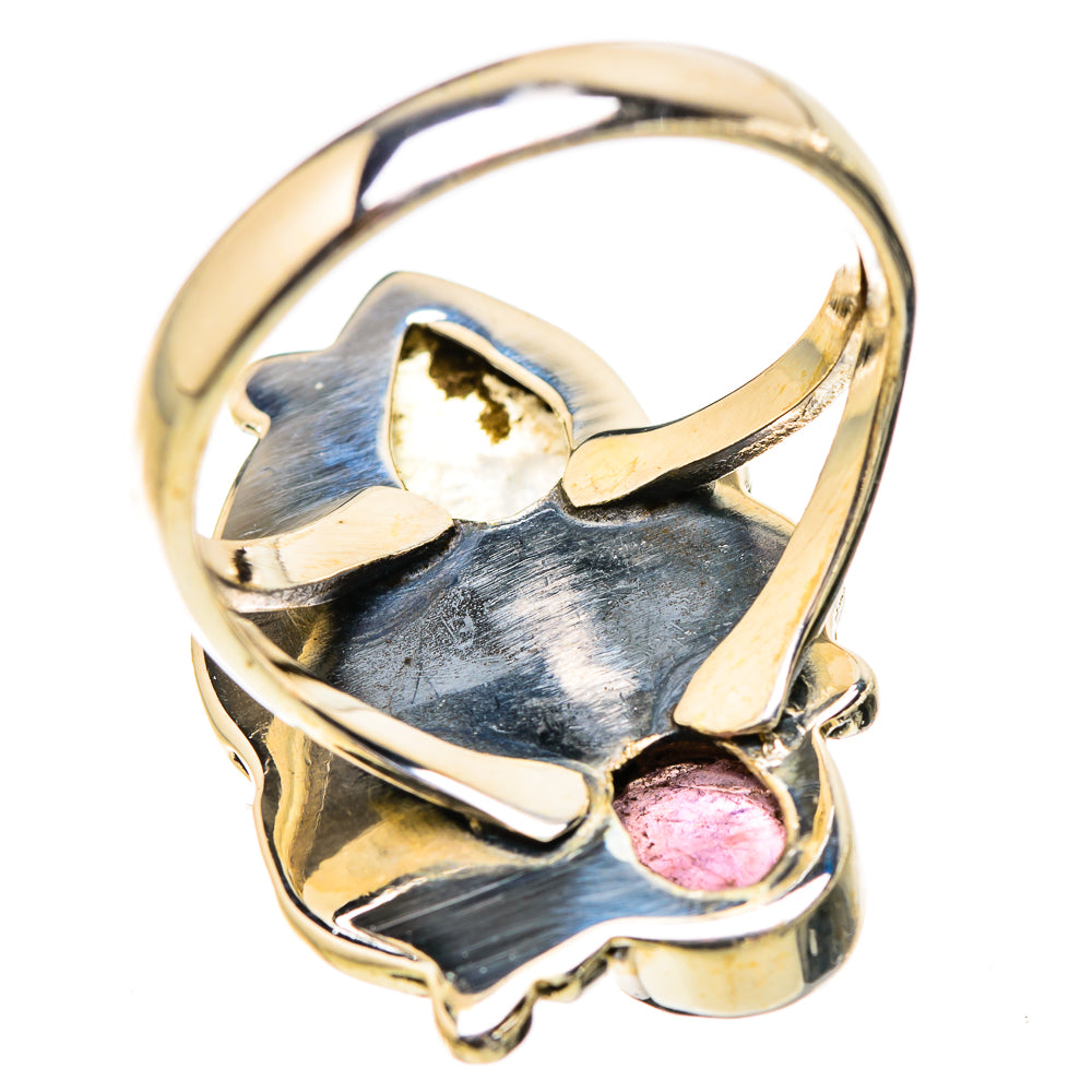 Rainbow Moonstone Rings handcrafted by Ana Silver Co - RING130374 - Photo 3
