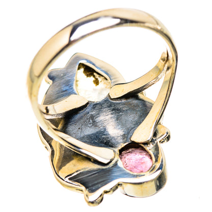Rainbow Moonstone Rings handcrafted by Ana Silver Co - RING130374 - Photo 3